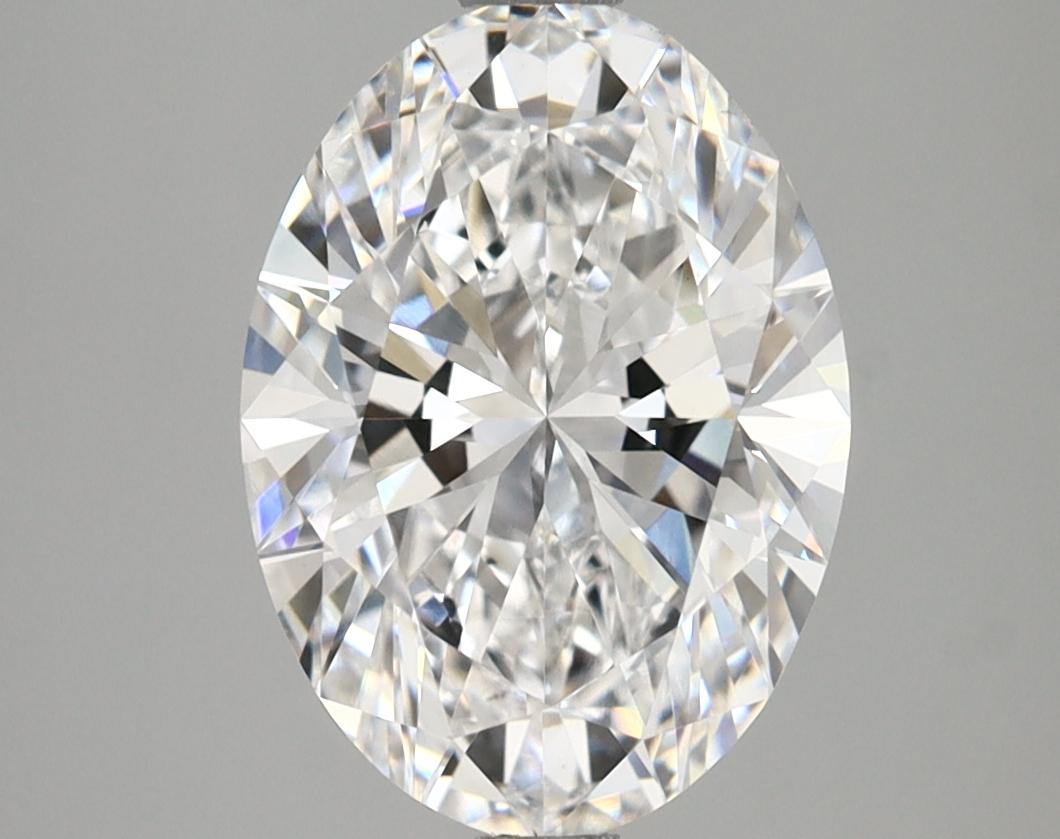 3.07 Carat Oval Shaped Ideal Cut VVS2 IGI Certified Lab Grown Diamond