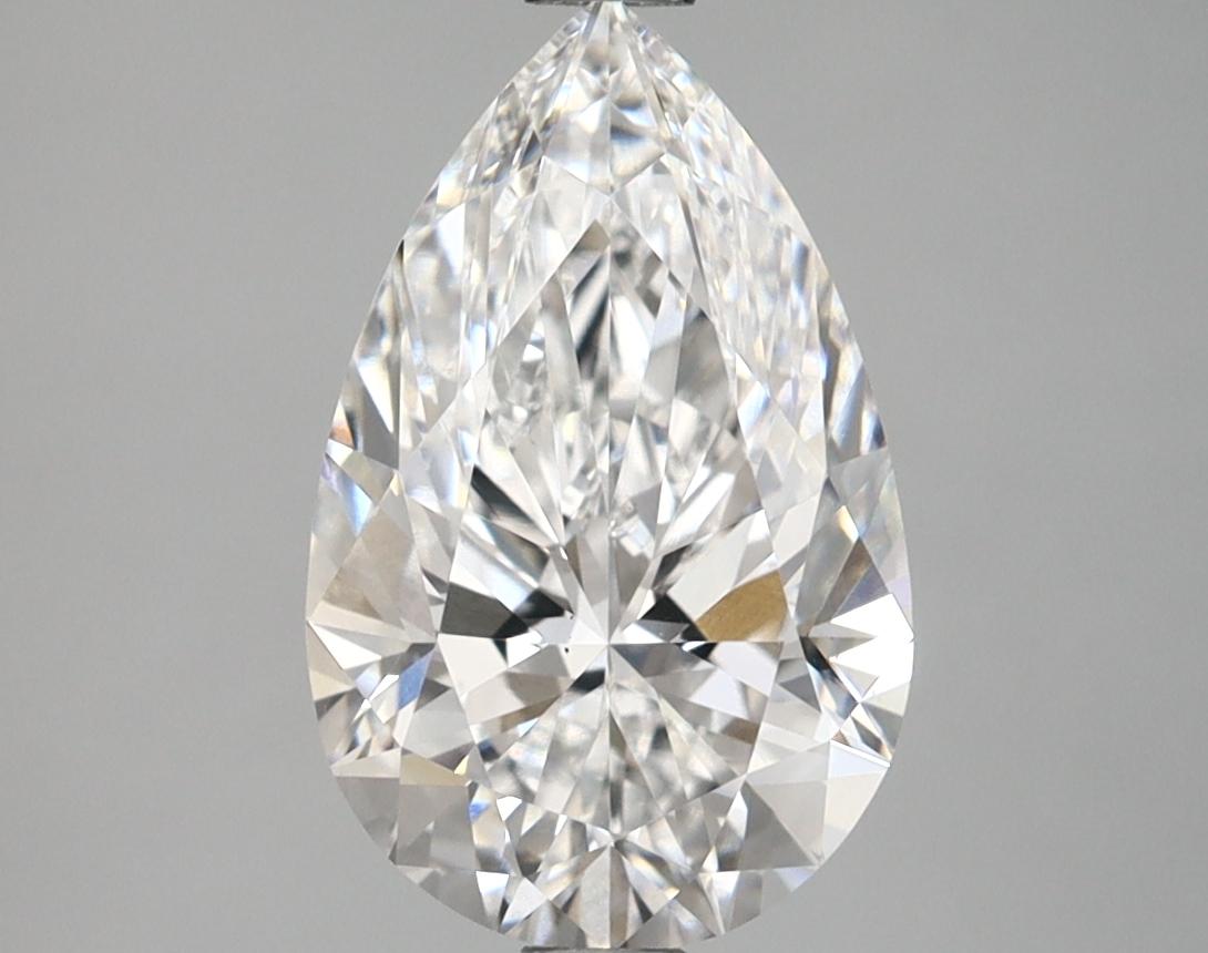 2.58 Carat Pear Shaped Ideal Cut VS1 IGI Certified Lab Grown Diamond