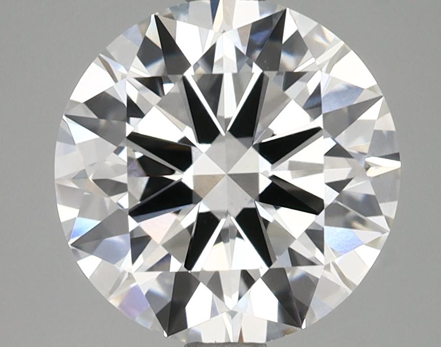 2.97 Carat Round Shaped Excellent Cut VVS2 IGI Certified Lab Grown Diamond