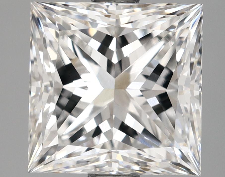 2.55 Carat Princess Shaped Ideal Cut VVS2 IGI Certified Lab Grown Diamond