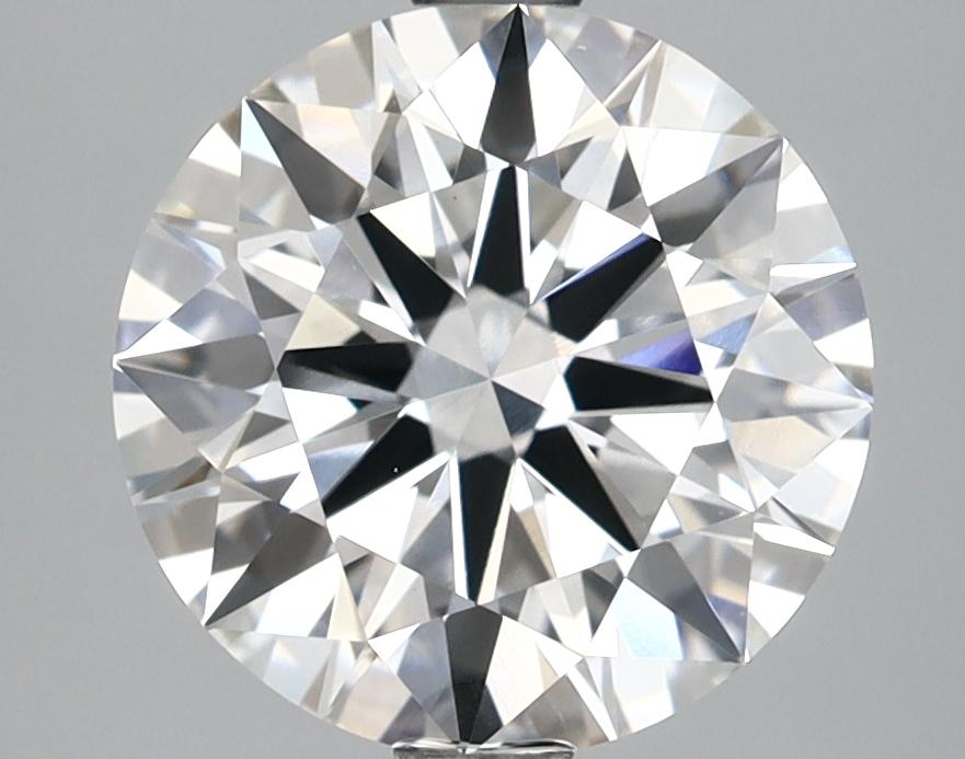 3.17 Carat Round Shaped Ideal Cut VVS2 IGI Certified Lab Grown Diamond