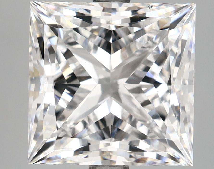 5.07 Carat Princess Shaped Ideal Cut VS1 IGI Certified Lab Grown Diamond