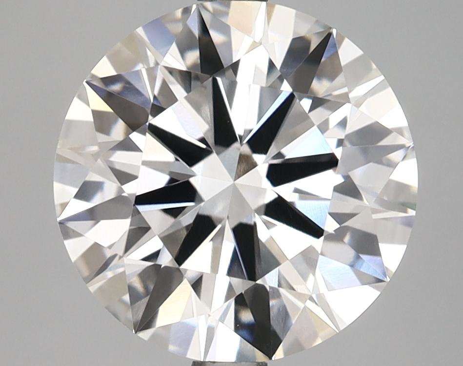 3.95 Carat Round Shaped Ideal Cut VVS2 IGI Certified Lab Grown Diamond