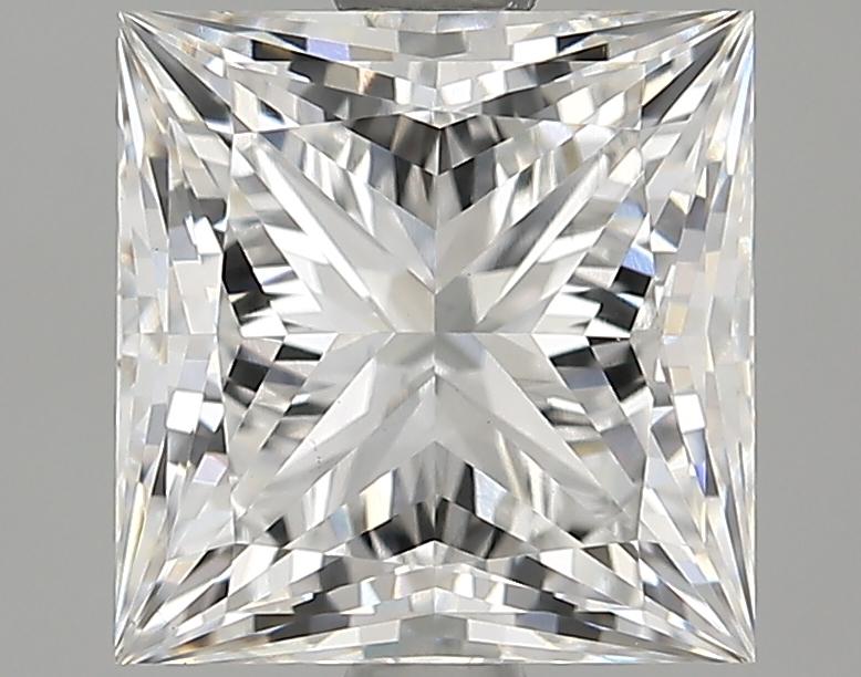 2.81 Carat Princess Shaped Ideal Cut VVS2 IGI Certified Lab Grown Diamond