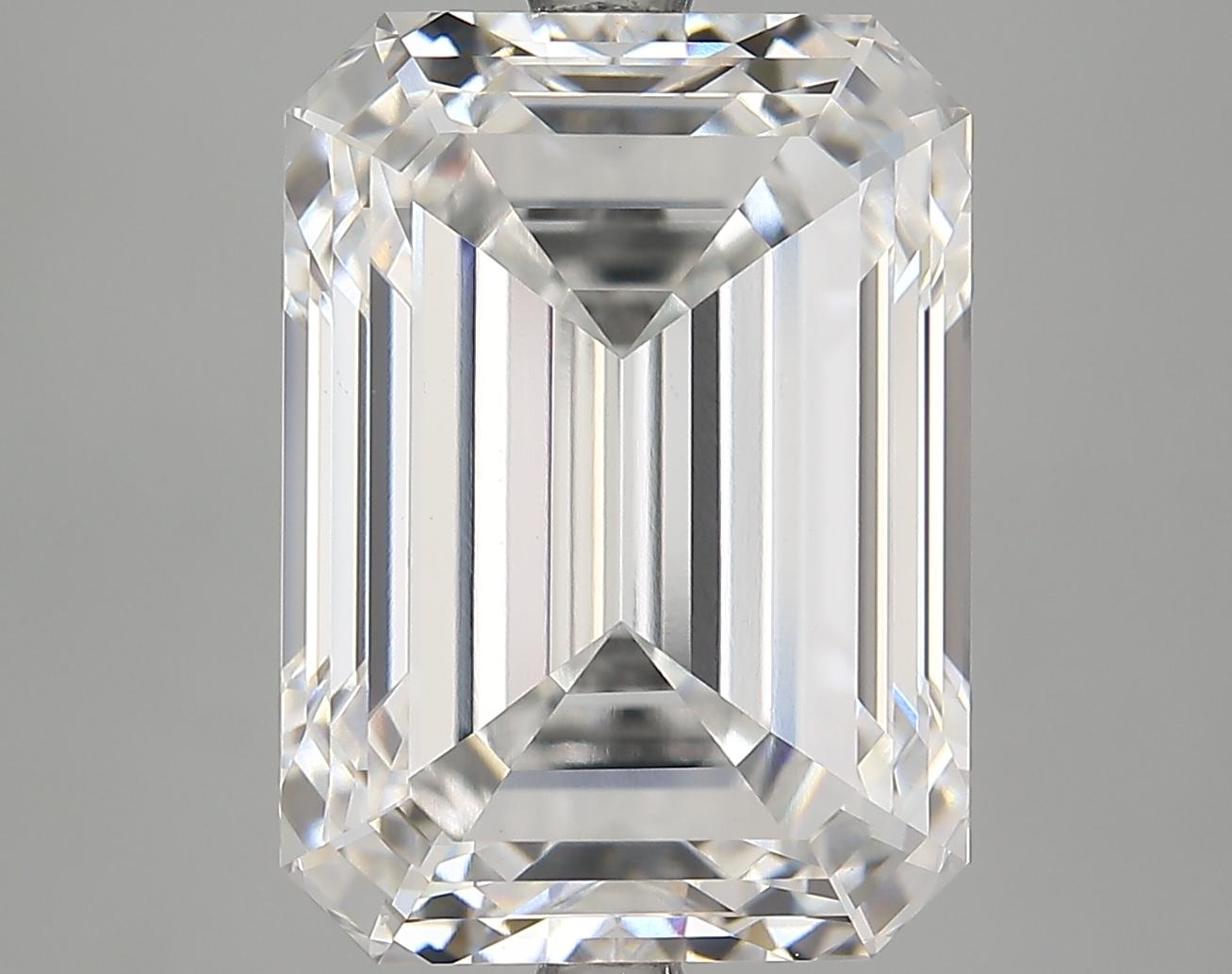 8.55 Carat Emerald Shaped Excellent Cut VVS2 IGI Certified Lab Grown Diamond