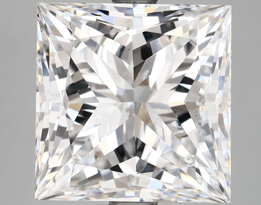 4.6 Carat Princess Shaped Ideal Cut VS2 IGI Certified Lab Grown Diamond
