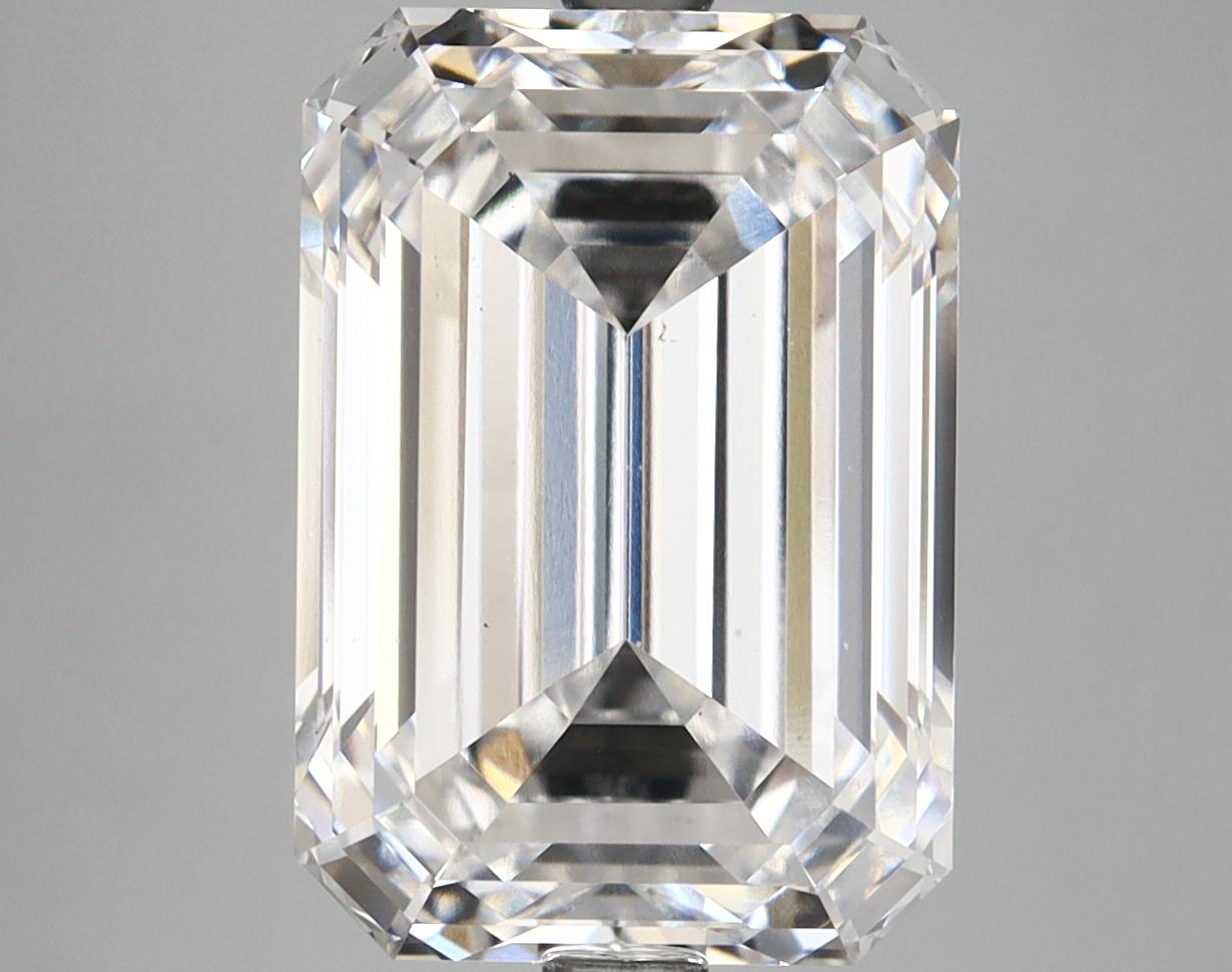 7.02 Carat Emerald Shaped Ideal Cut VS1 IGI Certified Lab Grown Diamond