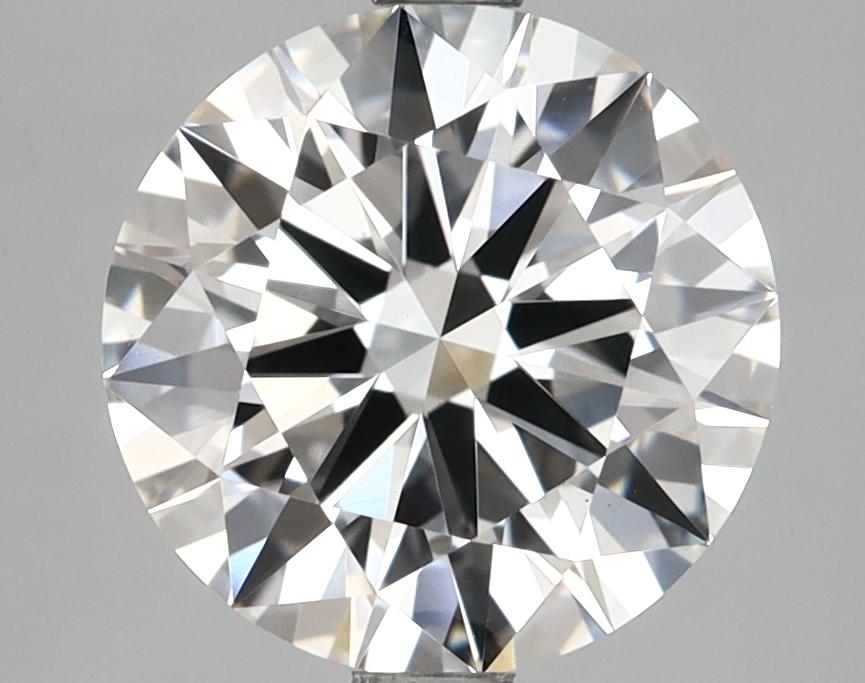 2.97 Carat Round Shaped Excellent Cut VVS2 IGI Certified Lab Grown Diamond