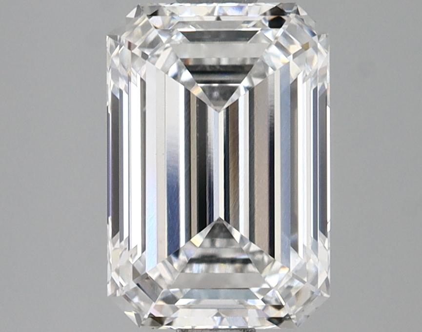 2.21 Carat Emerald Shaped Ideal Cut VVS2 IGI Certified Lab Grown Diamond
