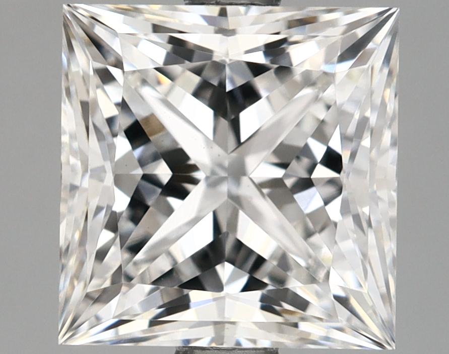 2.53 Carat Princess Shaped Ideal Cut VVS2 IGI Certified Lab Grown Diamond