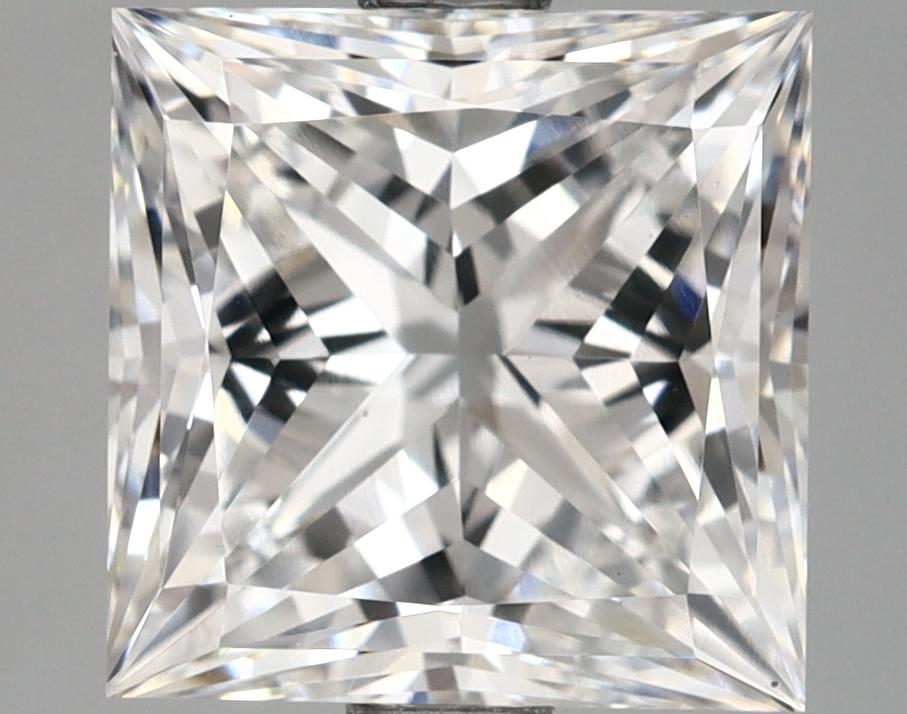 2.76 Carat Princess Shaped Ideal Cut VVS2 IGI Certified Lab Grown Diamond