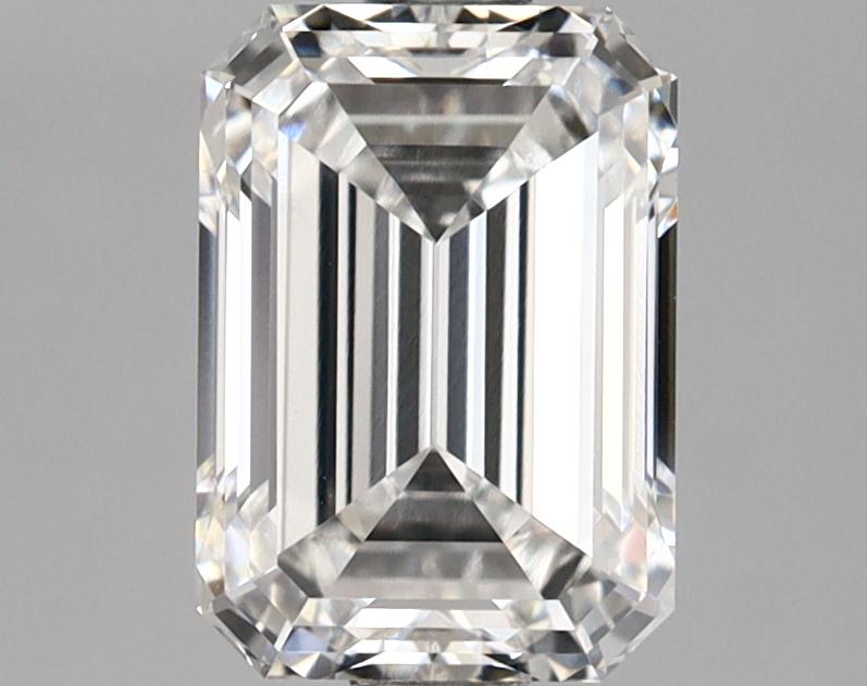 2.05 Carat Emerald Shaped Ideal Cut VVS2 IGI Certified Lab Grown Diamond