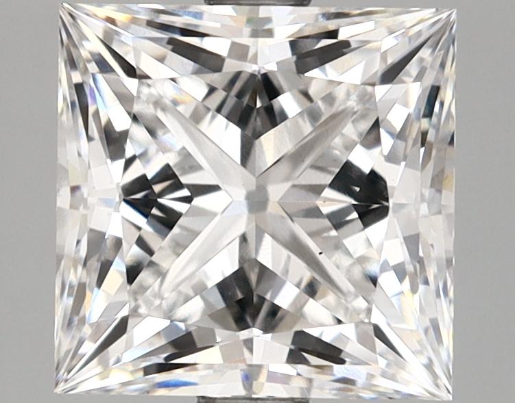 3.07 Carat Princess Shaped Ideal Cut VS1 IGI Certified Lab Grown Diamond