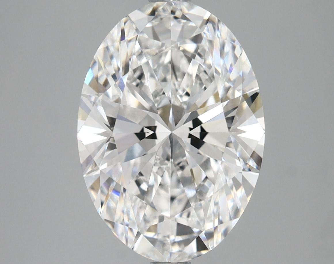 3.5 Carat Oval Shaped Ideal Cut VVS2 IGI Certified Lab Grown Diamond