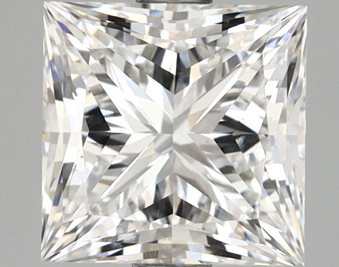 2.5 Carat Princess Shaped Ideal Cut VVS2 IGI Certified Lab Grown Diamond