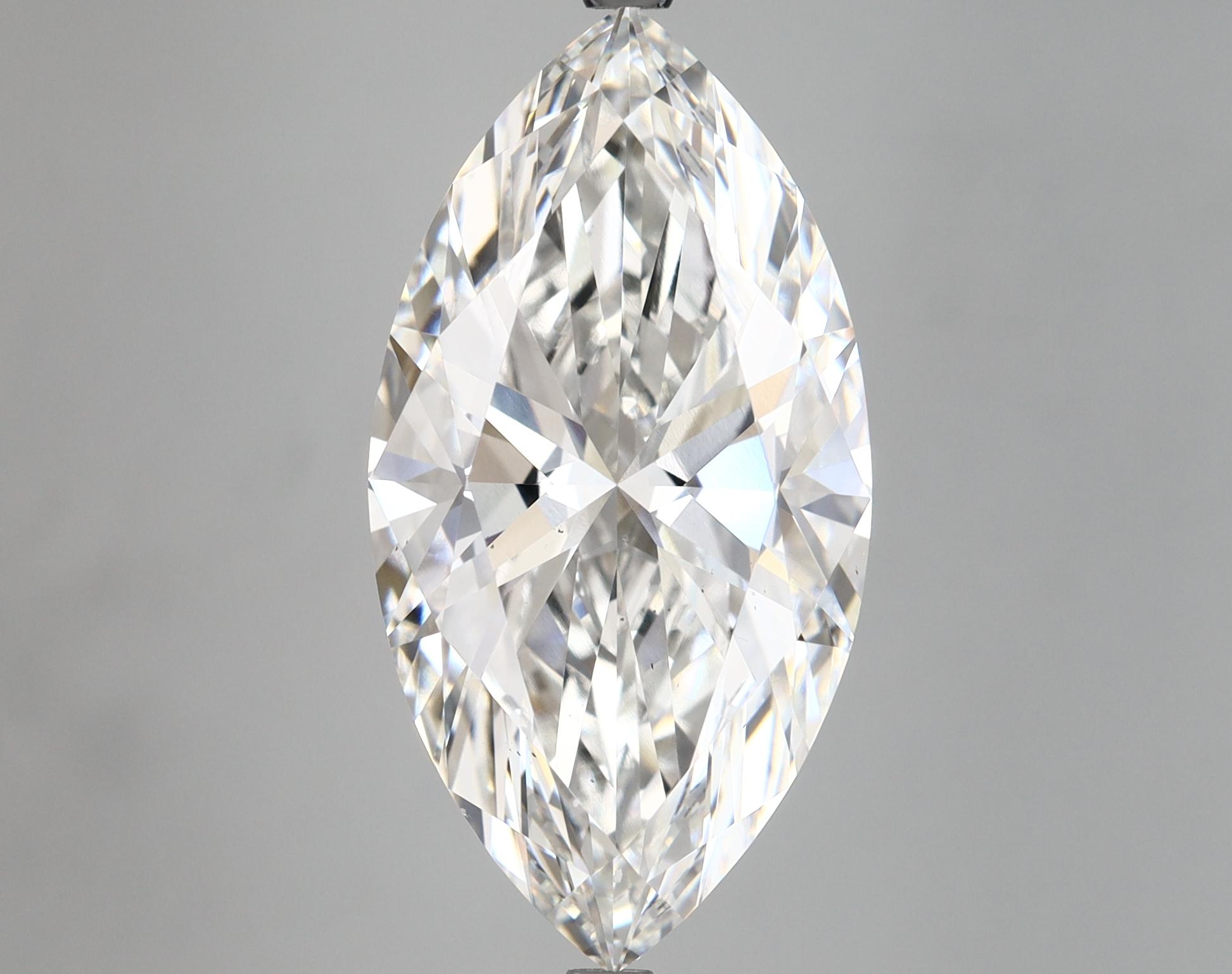 8.54 Carat Marquise Shaped Ideal Cut VS2 IGI Certified Lab Grown Diamond
