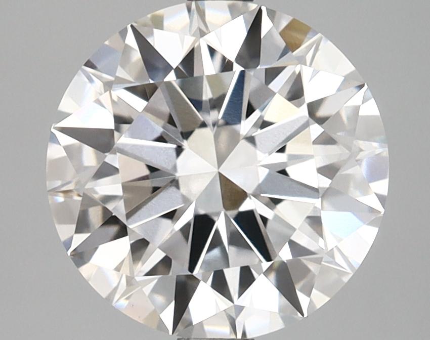 3.01 Carat Round Shaped Excellent Cut VVS2 IGI Certified Lab Grown Diamond