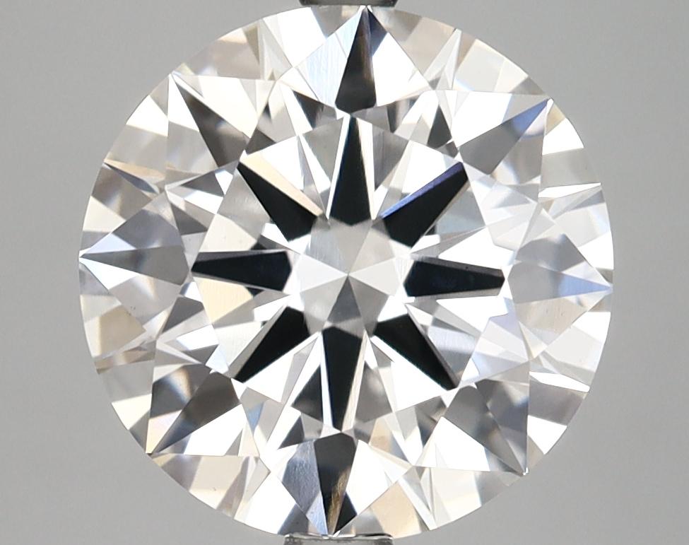 4.09 Carat Round Shaped Ideal Cut VVS2 IGI Certified Lab Grown Diamond