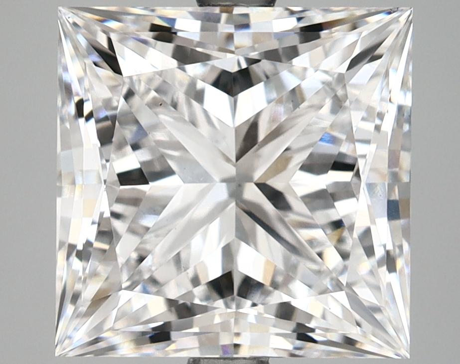 5.37 Carat Princess Shaped Ideal Cut VS1 IGI Certified Lab Grown Diamond