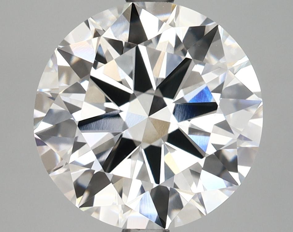 3.98 Carat Round Shaped Excellent Cut VVS2 IGI Certified Lab Grown Diamond