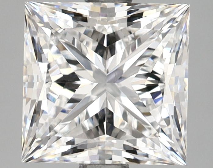2.52 Carat Princess Shaped Ideal Cut VVS2 IGI Certified Lab Grown Diamond