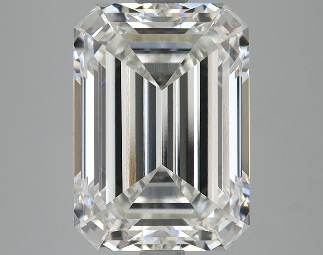 4.14 Carat Emerald Shaped Ideal Cut VVS2 IGI Certified Lab Grown Diamond