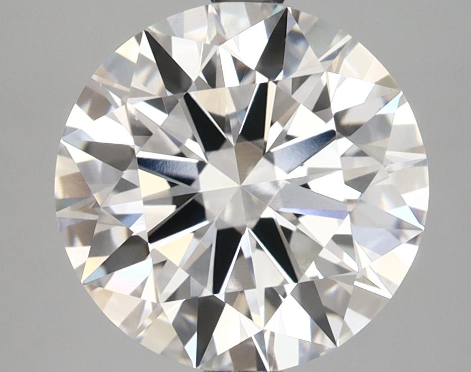 4.04 Carat Round Shaped Ideal Cut VVS2 IGI Certified Lab Grown Diamond