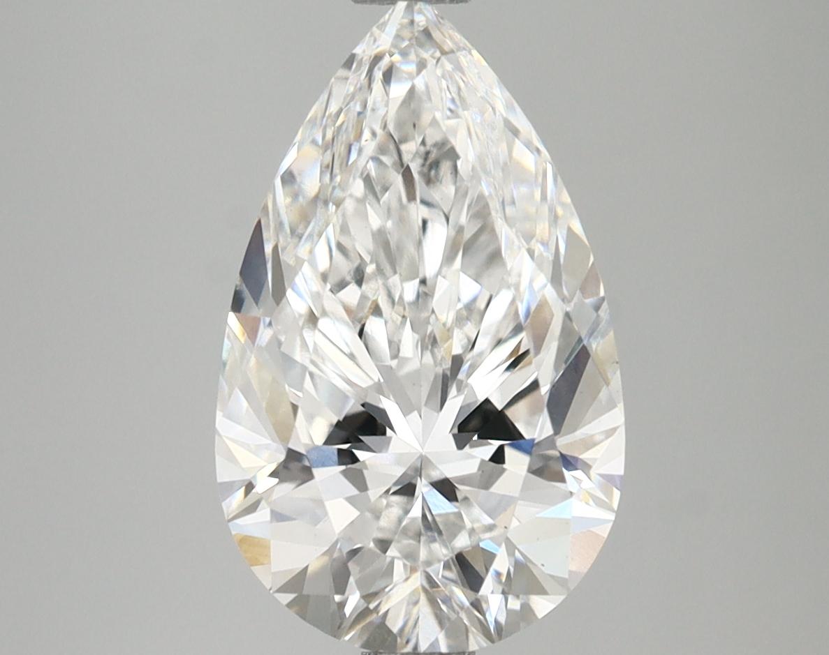 3.16 Carat Pear Shaped Ideal Cut VS1 IGI Certified Lab Grown Diamond