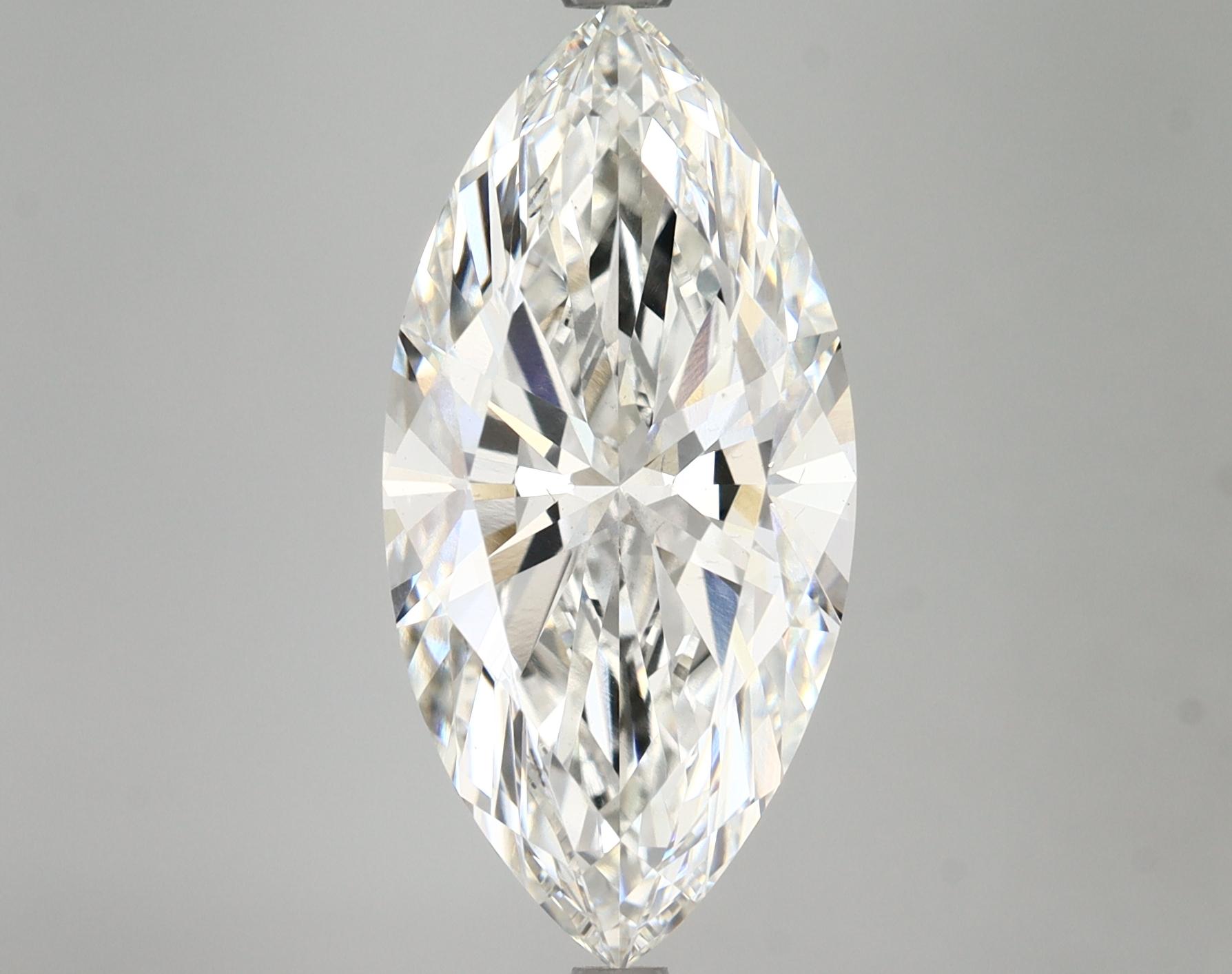 6.0 Carat Marquise Shaped Ideal Cut VS2 IGI Certified Lab Grown Diamond