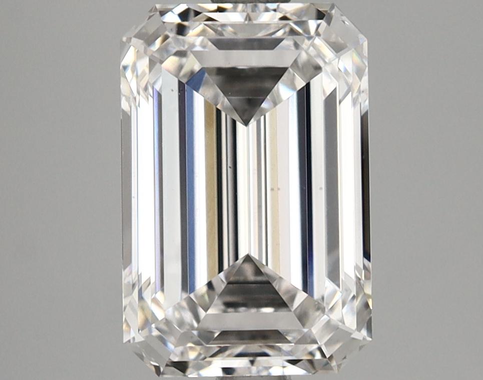3.05 Carat Emerald Shaped Very Good Cut VS2 GIA Certified Lab Grown Diamond