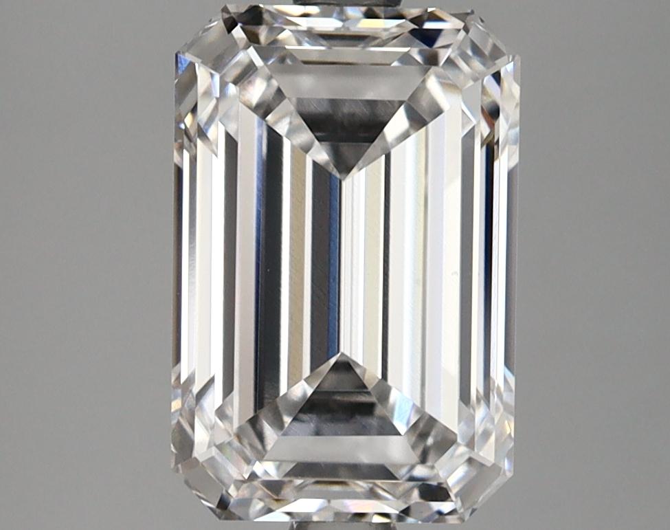 3.14 Carat Emerald Shaped Excellent Cut VS1 GIA Certified Lab Grown Diamond