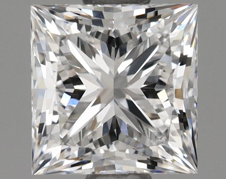 1.04 Carat Princess Shaped Very Good Cut VVS2 GIA Certified Lab Grown Diamond