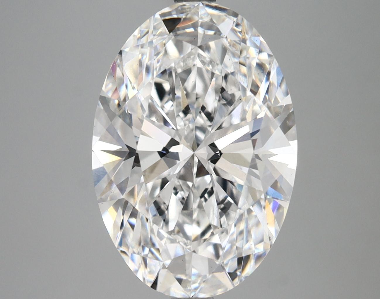 5.01 Carat Oval Shaped Ideal Cut VS2 IGI Certified Lab Grown Diamond
