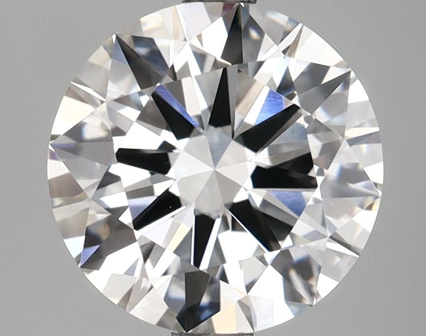 3.91 Carat Round Shaped Ideal Cut VVS2 IGI Certified Lab Grown Diamond