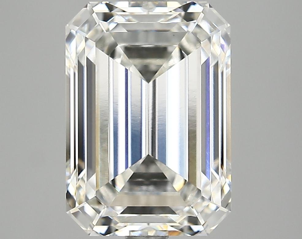 4.57 Carat Emerald Shaped Ideal Cut VVS2 IGI Certified Lab Grown Diamond