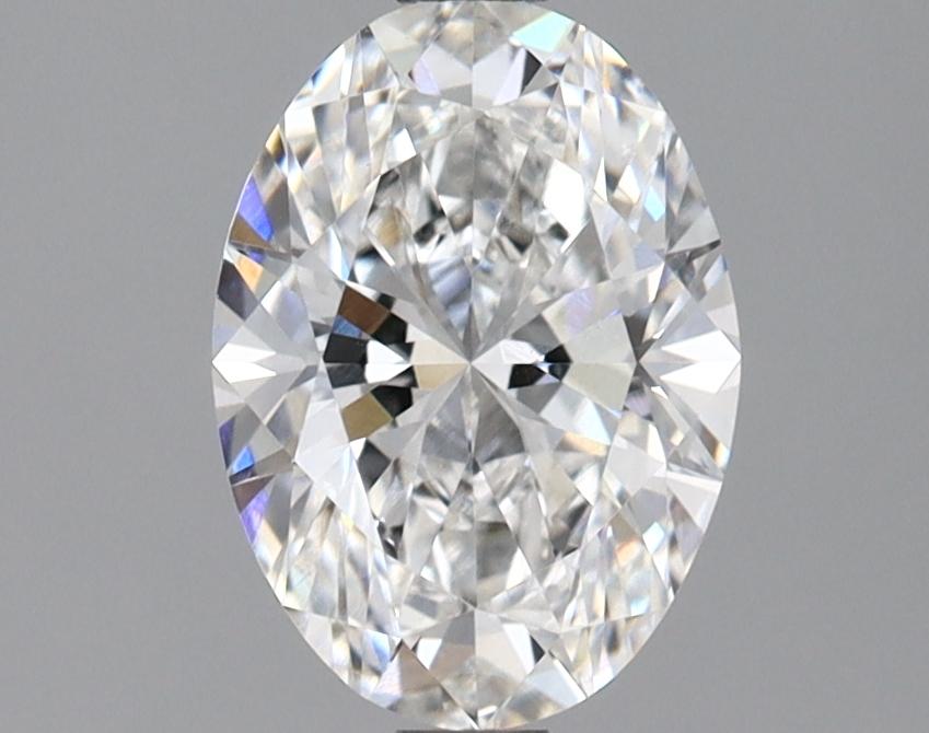 1.47 Carat Oval Shaped Ideal Cut VVS2 IGI Certified Lab Grown Diamond