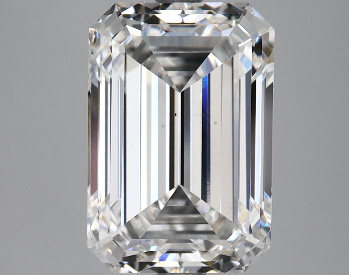 4.91 Carat Emerald Shaped Ideal Cut VS1 IGI Certified Lab Grown Diamond