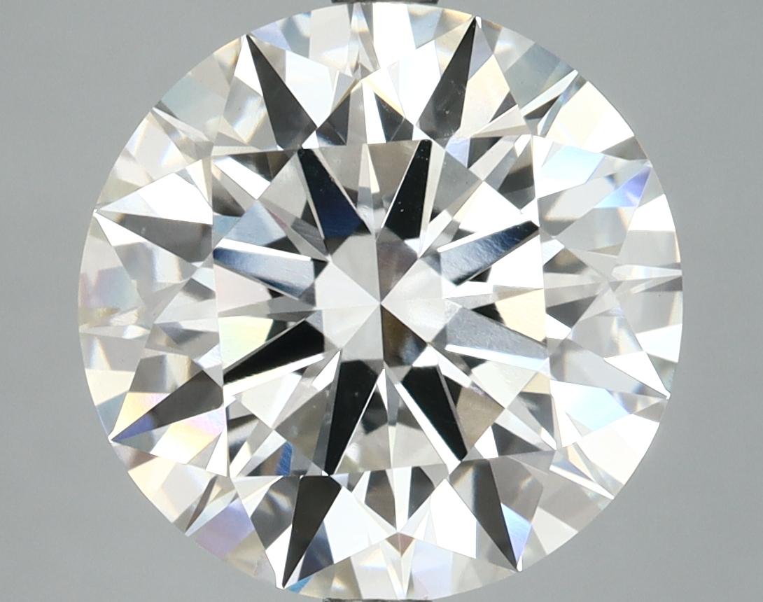 5.74 Carat Round Shaped Ideal Cut VVS2 IGI Certified Lab Grown Diamond
