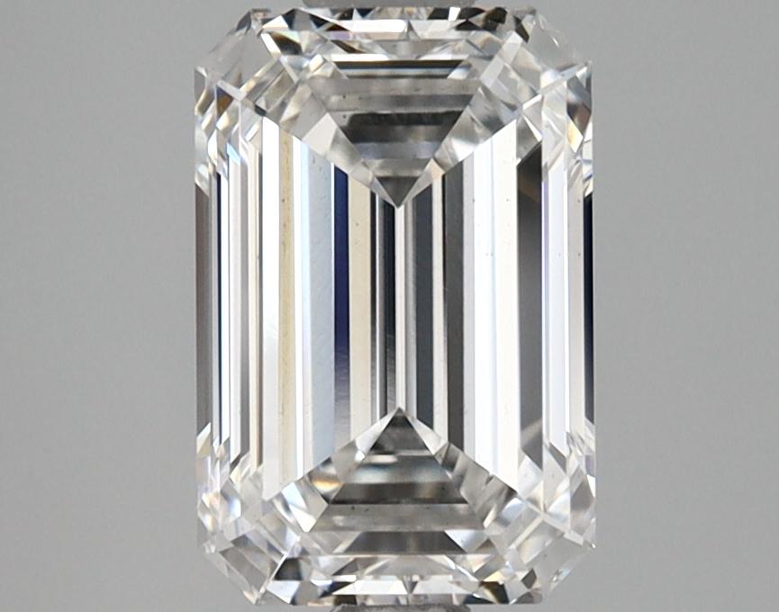 2.19 Carat Emerald Shaped Excellent Cut VS2 GIA Certified Lab Grown Diamond