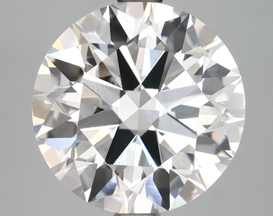 3.97 Carat Round Shaped Ideal Cut VS1 IGI Certified Lab Grown Diamond