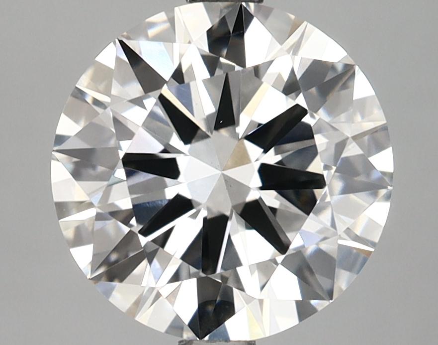 2.97 Carat Round Shaped Excellent Cut VVS2 IGI Certified Lab Grown Diamond