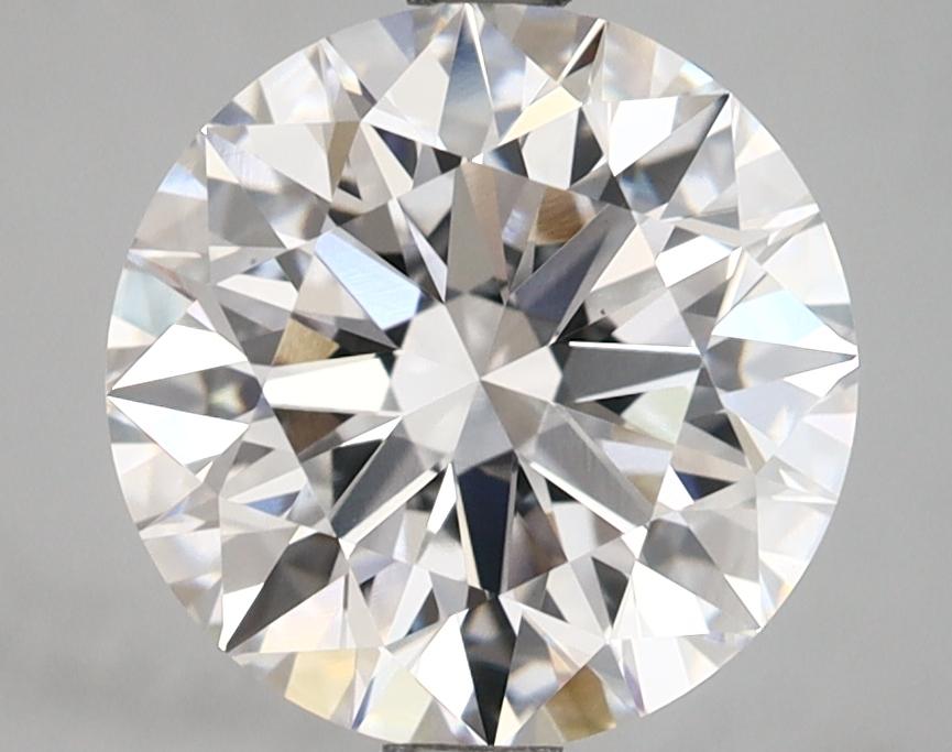 3.09 Carat Round Shaped Ideal Cut VS1 IGI Certified Lab Grown Diamond
