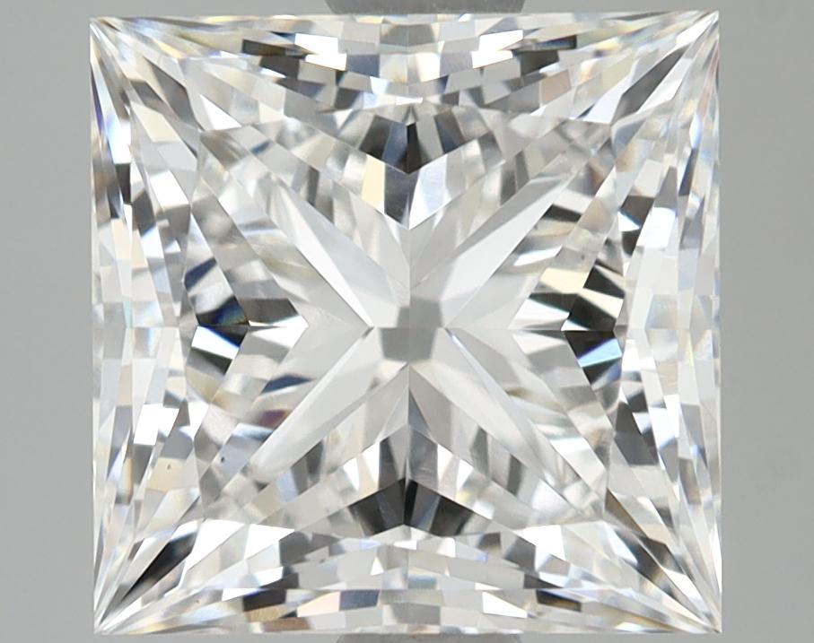 3.04 Carat Princess Shaped Ideal Cut VS1 IGI Certified Lab Grown Diamond