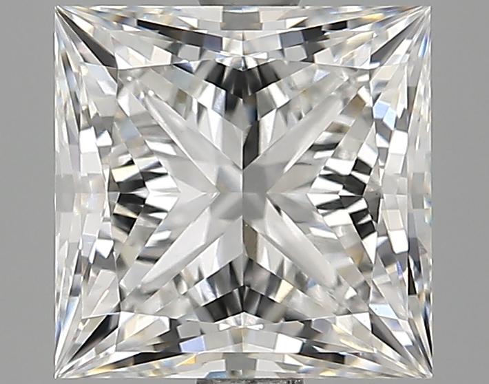 3.06 Carat Princess Shaped Ideal Cut VVS2 IGI Certified Lab Grown Diamond