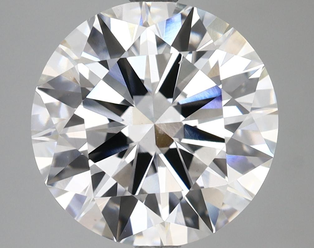 4.53 Carat Round Shaped Excellent Cut VVS2 IGI Certified Lab Grown Diamond