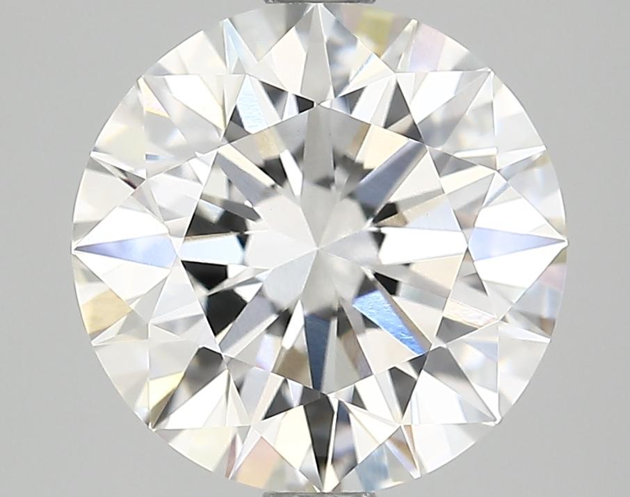 2.96 Carat Round Shaped Excellent Cut VVS2 IGI Certified Lab Grown Diamond