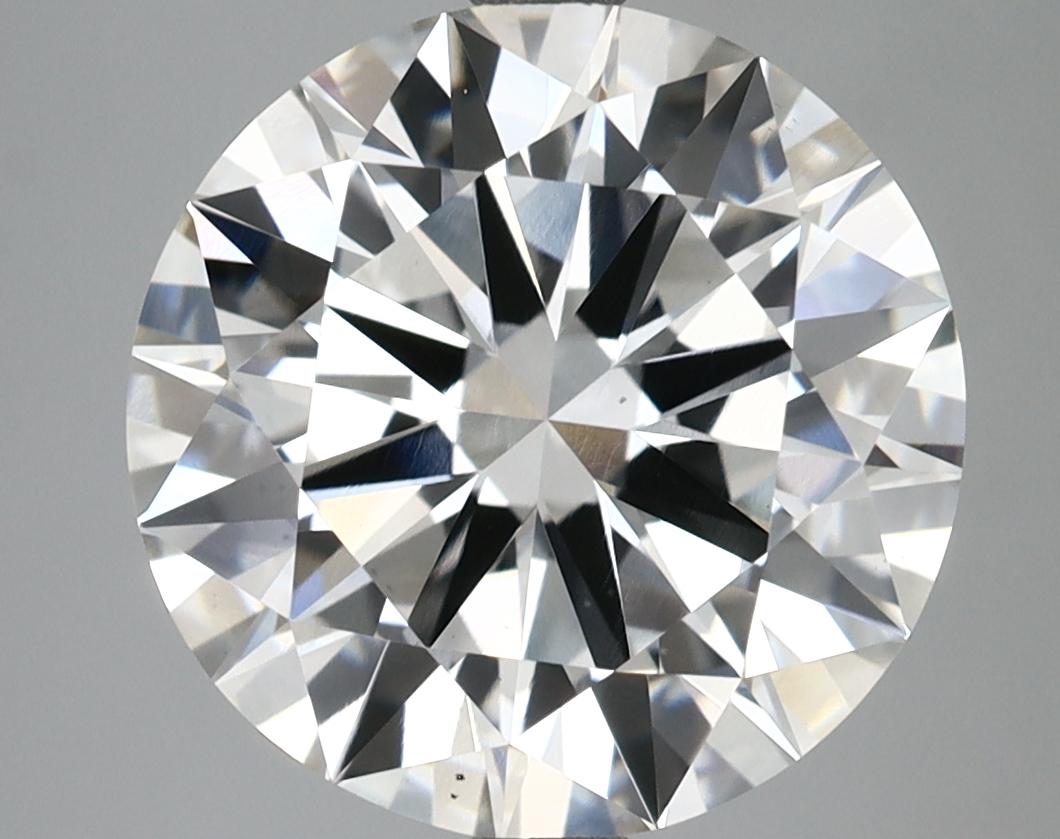 5.53 Carat Round Shaped Excellent Cut VS2 IGI Certified Lab Grown Diamond