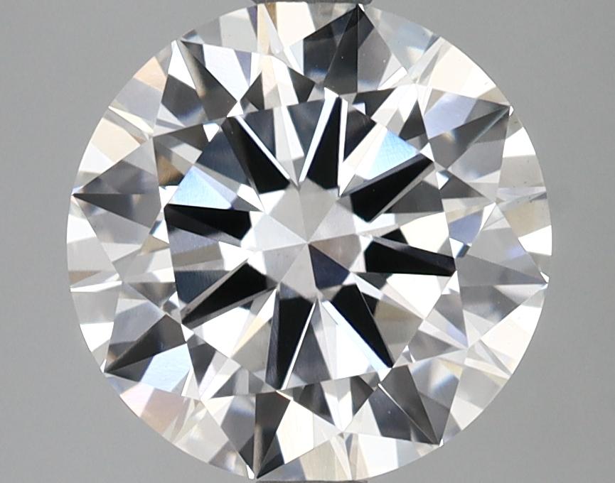 2.98 Carat Round Shaped Excellent Cut VVS2 IGI Certified Lab Grown Diamond
