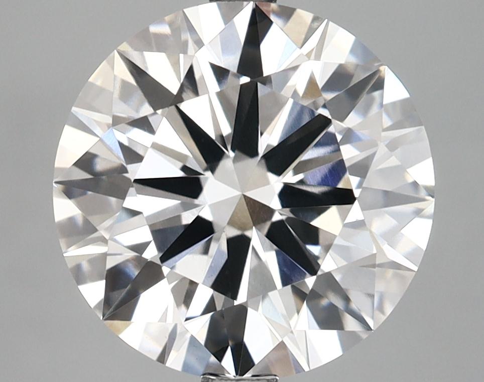 4.08 Carat Round Shaped Ideal Cut VVS2 IGI Certified Lab Grown Diamond