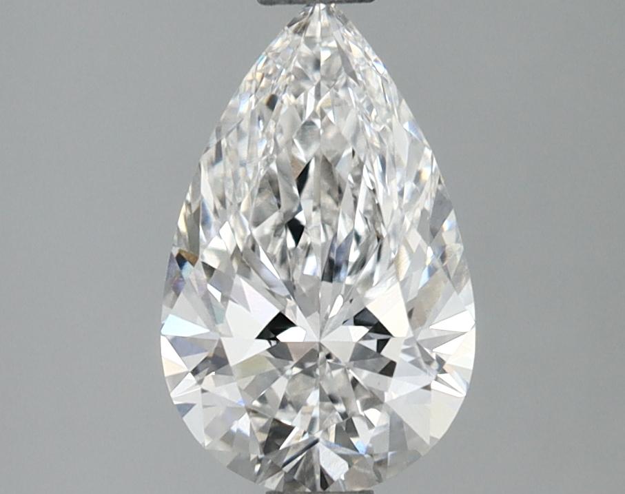 1.36 Carat Pear Shaped Ideal Cut VVS2 IGI Certified Lab Grown Diamond